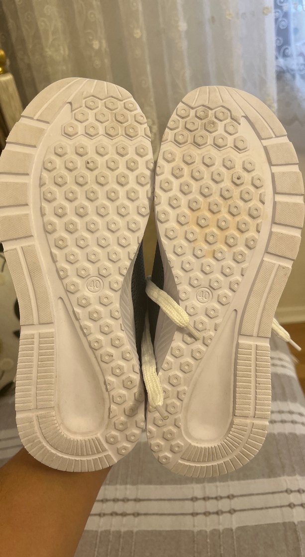 Kadın Gri Spor Sneakerlar Bağcıklı - Görsel 4