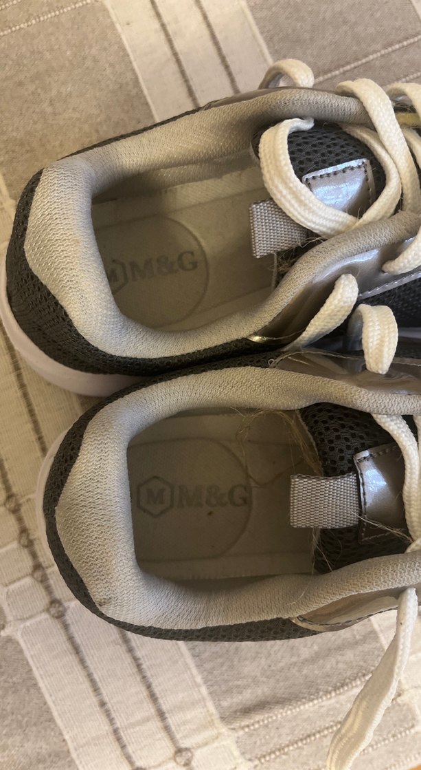 Kadın Gri Spor Sneakerlar Bağcıklı - Görsel 3