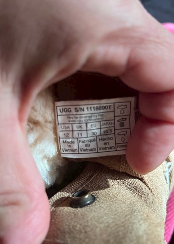 Ugg çocuk bot orginaldir - Görsel 7