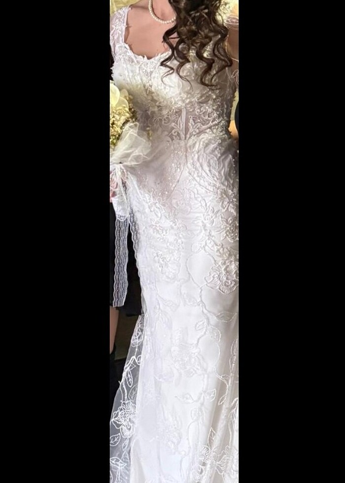 Sıfır gibi tasarım gelinlik - Görsel 3