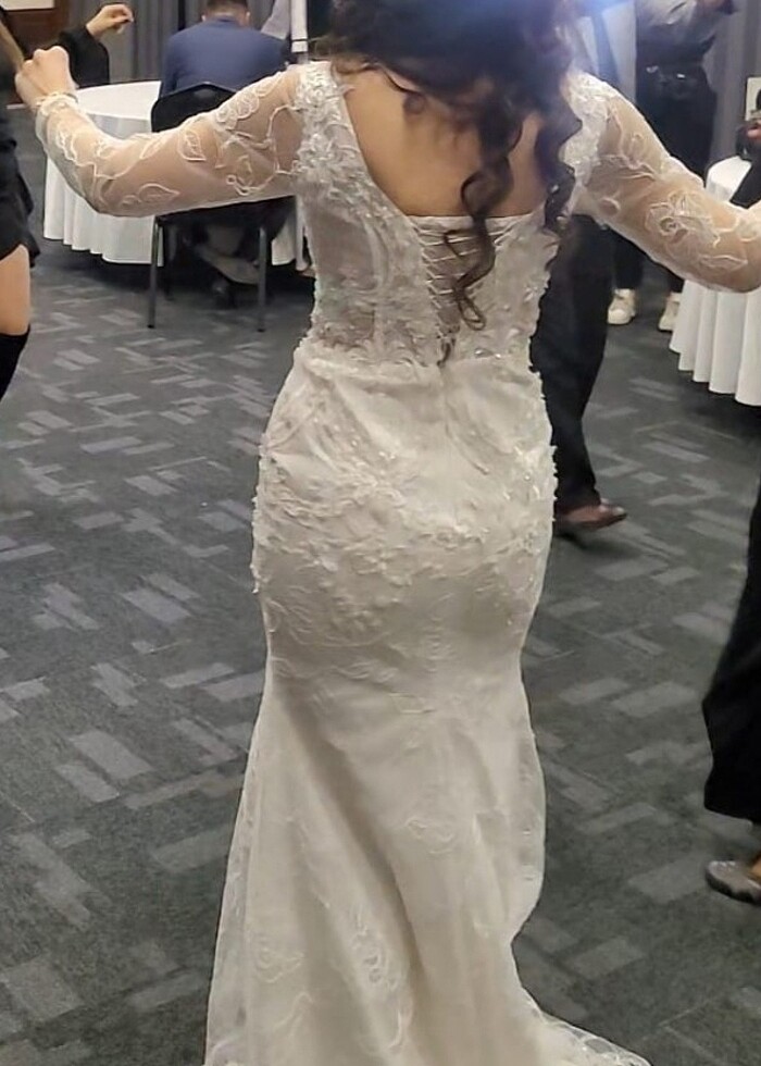 Sıfır gibi tasarım gelinlik - Görsel 4