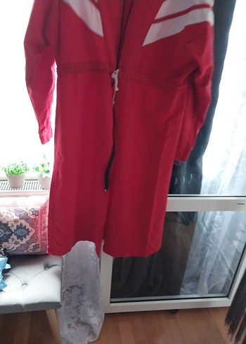 Kırmızı spor diş giyim - Görsel 4