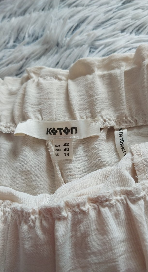 Kemerli Bej  şort - Görsel 2