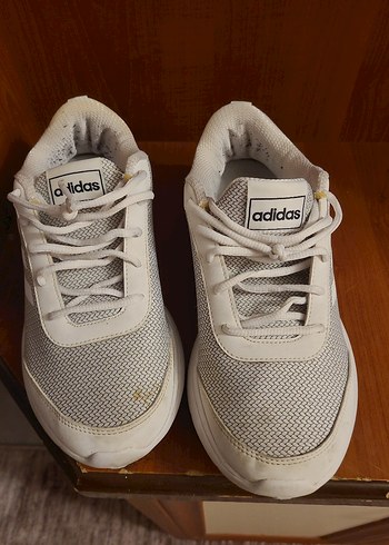 Orijinal adidas Beyaz Bağcıklı Kadın Spor Ayakkabı