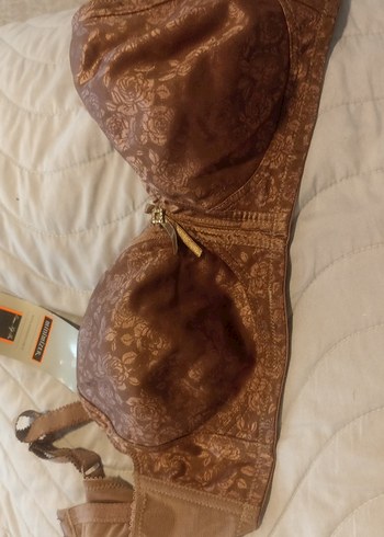 Vintage Bej Parlak Bohem Sütyen - Görsel 2