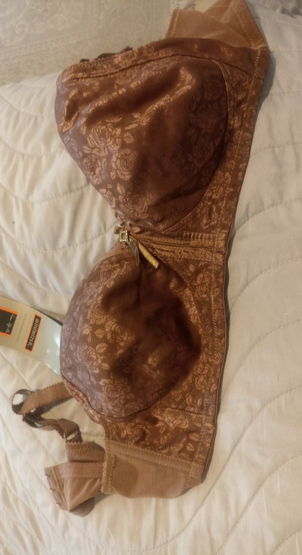 Vintage Bej Parlak Bohem Sütyen - Görsel 2