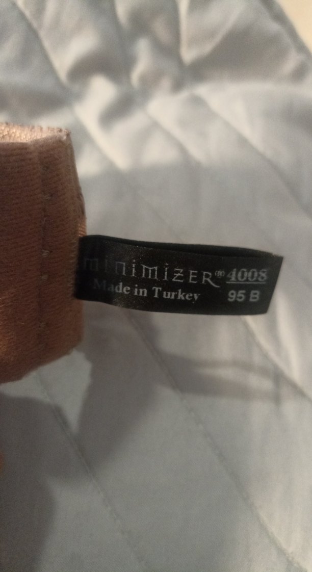 Vintage Bej Parlak Bohem Sütyen - Görsel 3