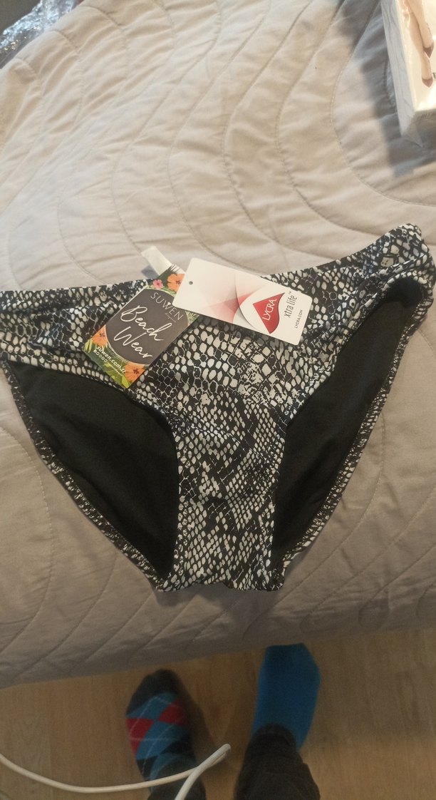 Yılan Desenli Kadın Bikini Altı - Görsel 2