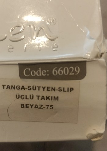 Beyaz Mini Sütyen Takımı - Görsel 2