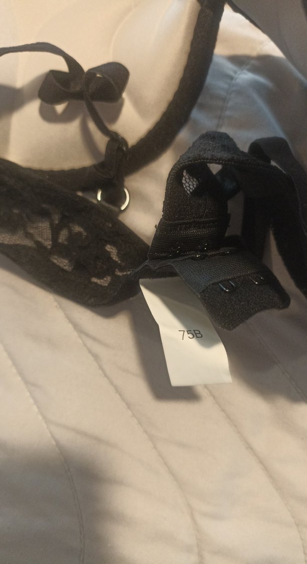 Siyah Dantel Goth Sütyen - Görsel 2