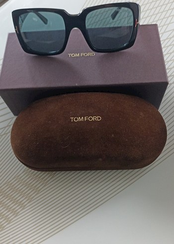 Tom Ford Kadın Kahverengi Şeffaf Gözlük - Görsel 3