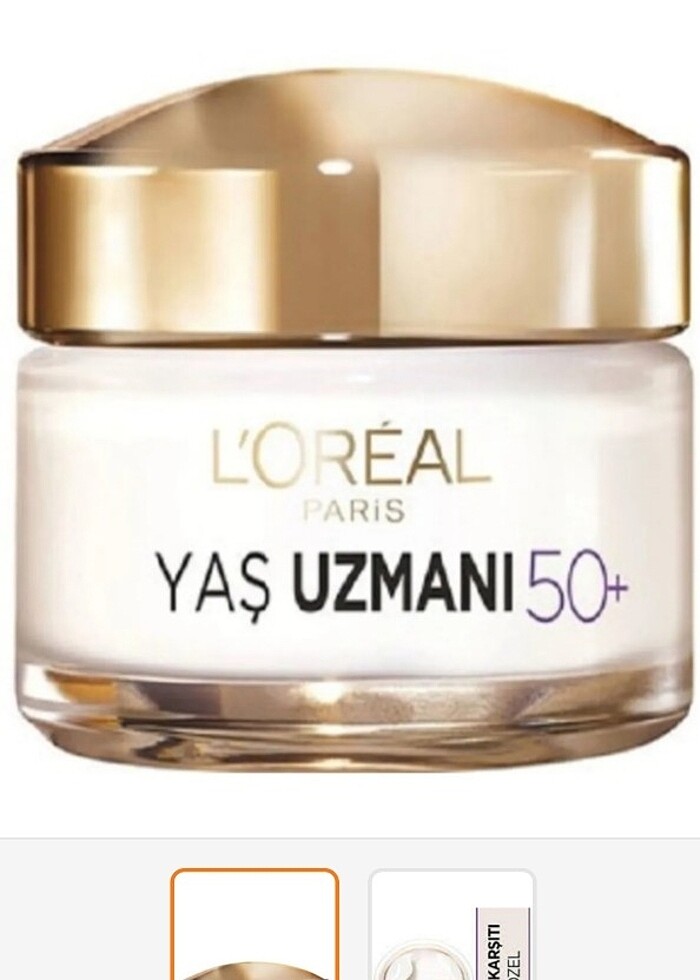 L'Oreal Paris Yaş Uzmanı Kırışıklık Karşıtı Yenileyici Krem 50+  - Görsel 3