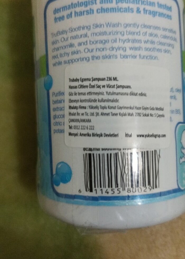 Egzama şampuan - Görsel 2