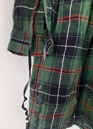 xs Beden Kolej desenli zara elbise