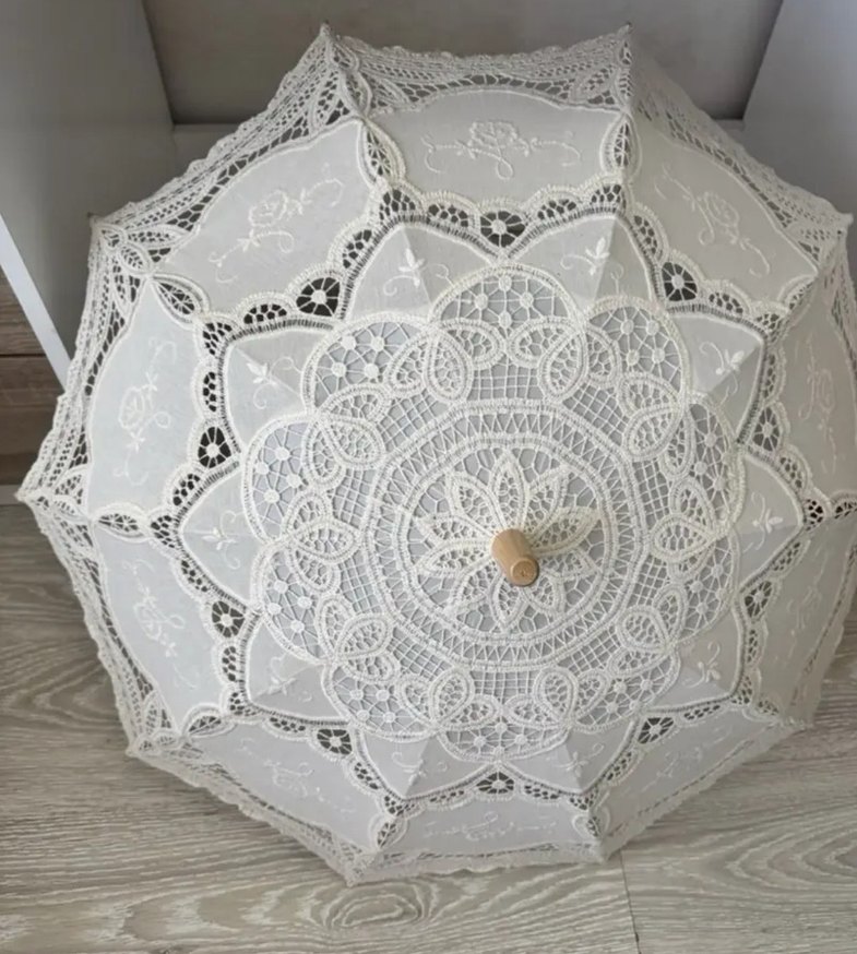 Dantel İşlemeli Bohem Şemsiye - Görsel 3