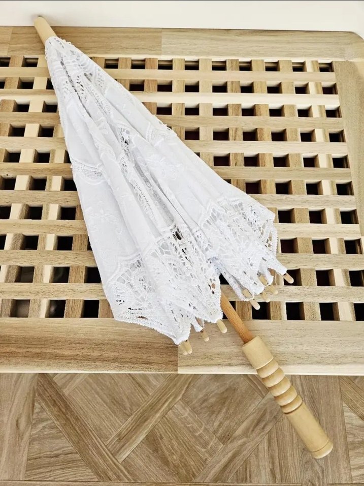 Dantel İşlemeli Bohem Şemsiye - Görsel 5