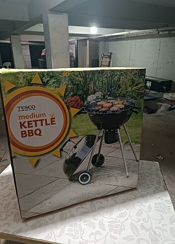  Beden Renk Hiç kullanılmamış orijinal kutusunda Tesco marka barbekü 