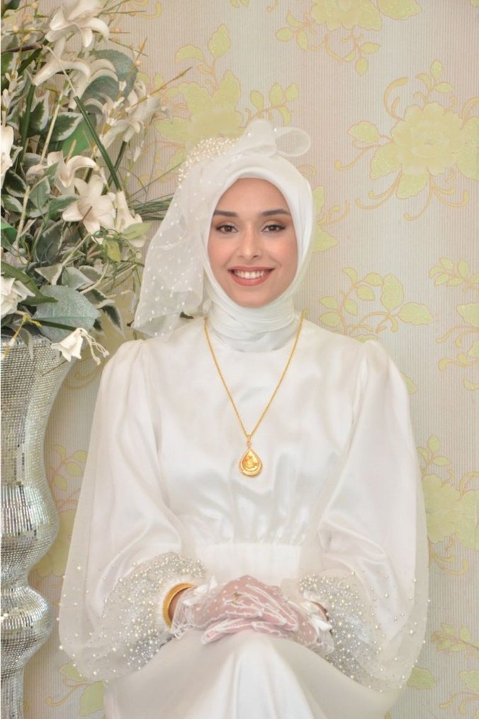 Manuka İncili Nikah Elbisesi - Görsel 3