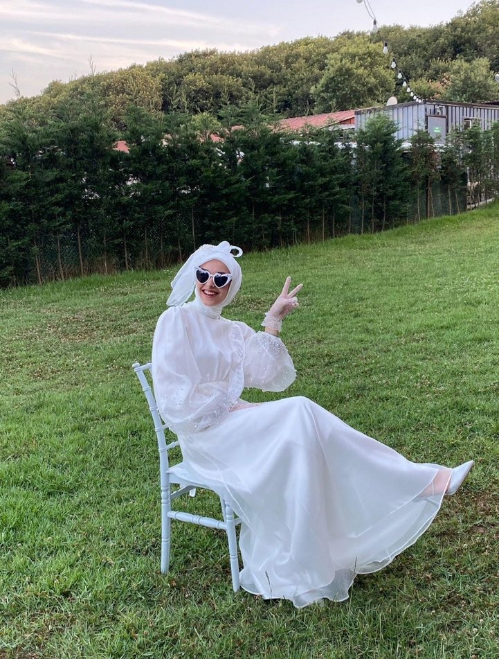 Manuka İncili Nikah Elbisesi - Görsel 4