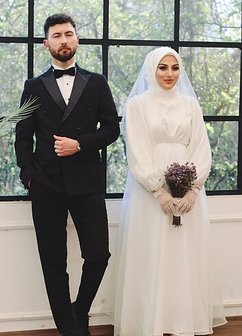 Manuka İncili Nikah Elbisesi 