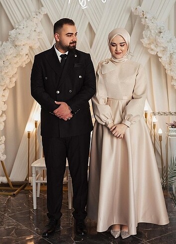 Meliha Tarhanacı Luna Vanilya Abiye 