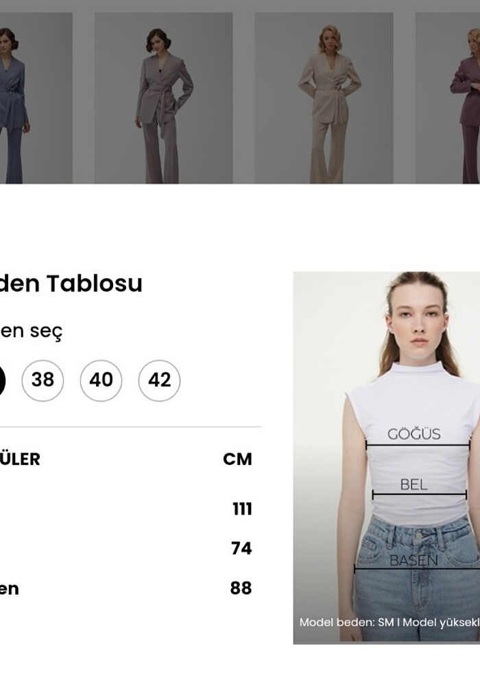 Manuka Gül Kurusu Saten Takım - Görsel 5