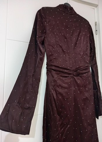 Manuka Bordo Mila Abiye - Görsel 9