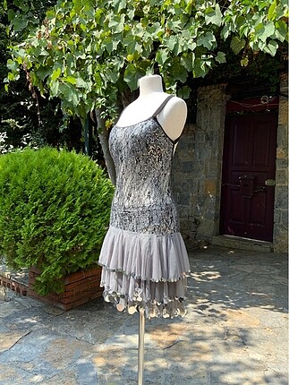 Vintage Love Pullu elbise