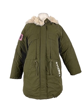 Baskılı parka