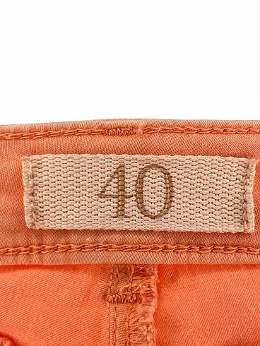 40 Beden turuncu Renk Zara Jean / Kot %70 İndirimli.