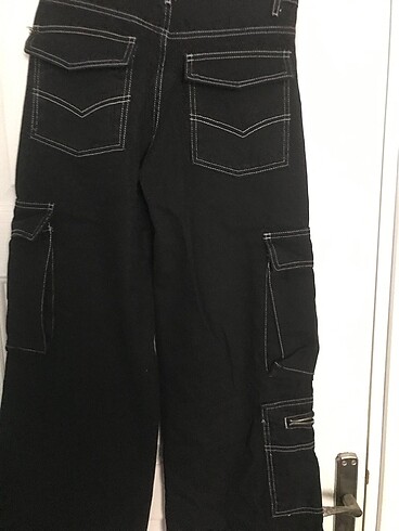 28 Beden siyah Renk unisex pantolon