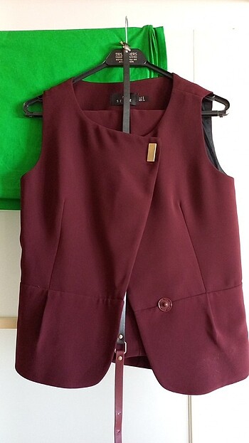 Bordo Takim Elbise M Beden 