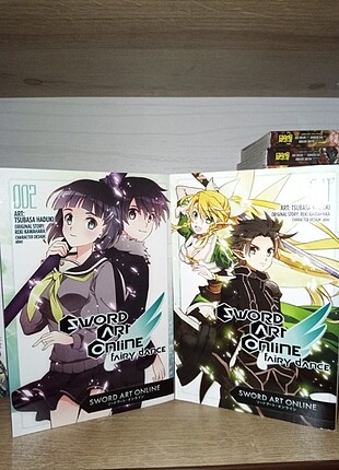 Sword art online manga vol 1-2 
