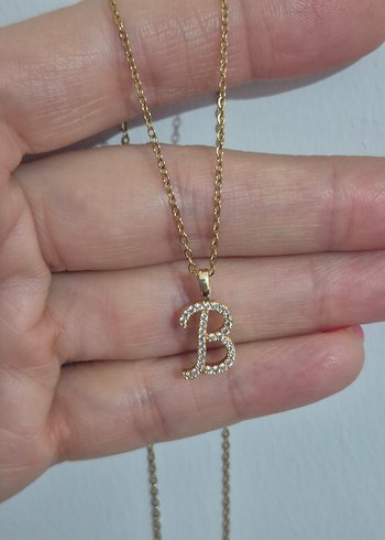 Altın kaplama zirkon Taşlı  Kolye - Görsel 5