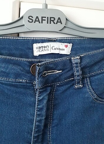 Koton Likralı kot pantalon