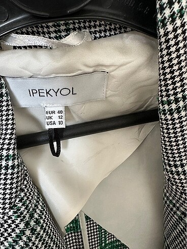 40 Beden Ipekyol ekose blazer