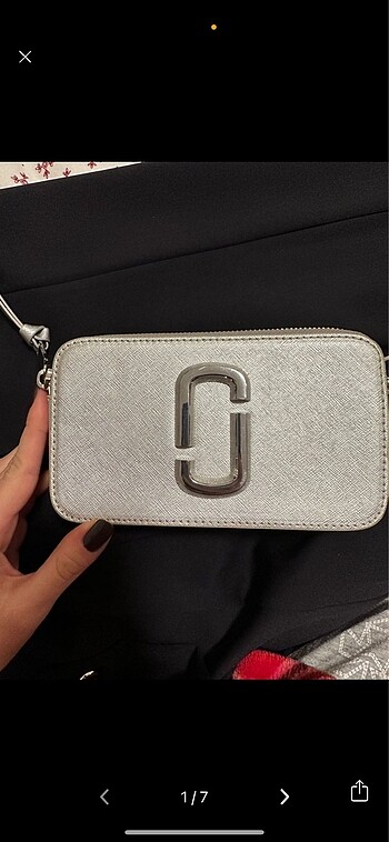 Marc Jacobs gumus snapshot canta