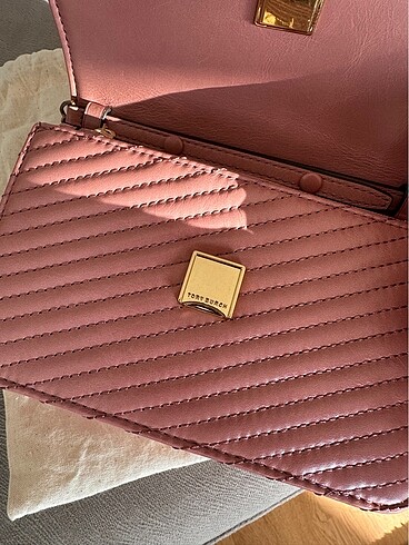 Beden pembe Renk Tory burch pembe çanta