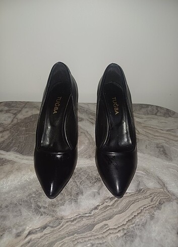Stiletto 38 numara siyah