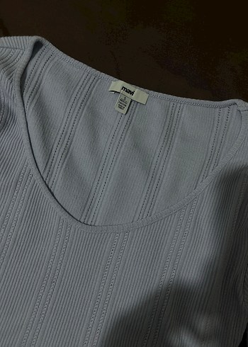 Lila V Yakalı Uzun Kollu Kadın Kazak - Görsel 2