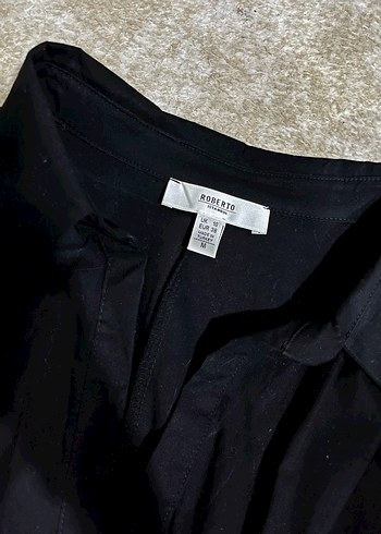 Drapeli Siyah Midi Kadın Elbise - Görsel 3