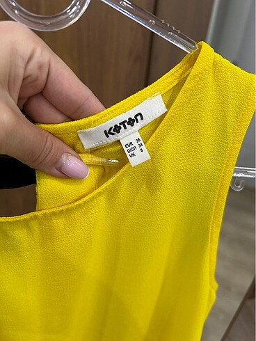 s Beden Koton Şifon gömlek
