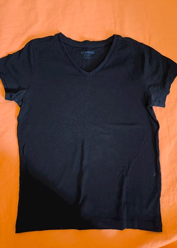 Siyah V Yaka ve bisiklet yaka fanila 2 adet - Görsel 2