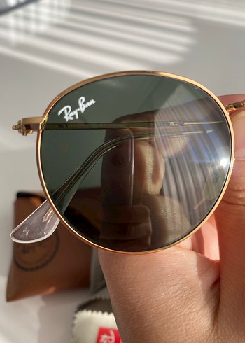 Ray-Ban RB3447 Round Metal 4721 Unisex Güneş Gözlüğü - Görsel 4