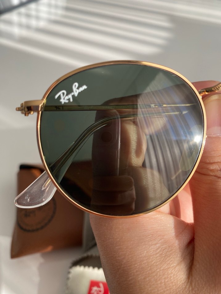 Ray-Ban RB3447 Round Metal 4721 Unisex Güneş Gözlüğü - Görsel 4