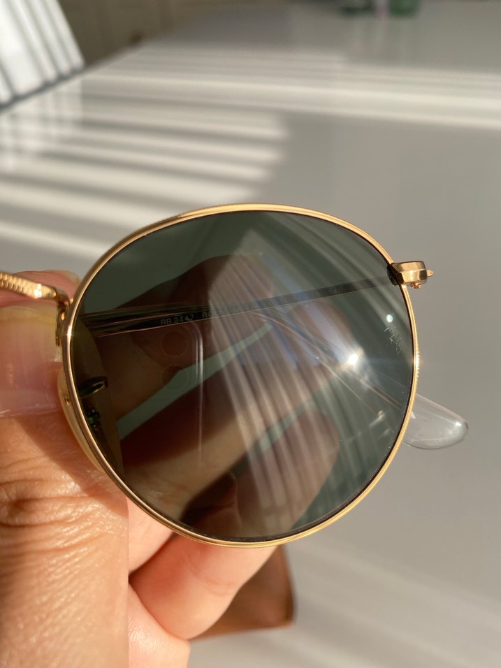 Ray-Ban RB3447 Round Metal 4721 Unisex Güneş Gözlüğü - Görsel 5