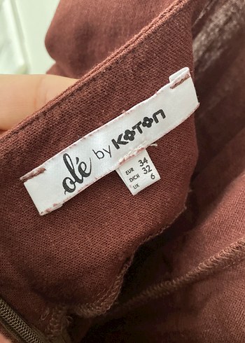 Koton Keten Salaş Midi Tulum - Görsel 3