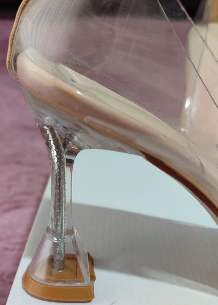 Şeffaf prenses ayakkabı - Görsel 5