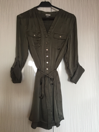 H&M Yesil Elbise