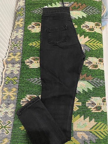Diğer Kuş gözü bağlama detaylı pantolon